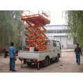 outdoor mobile easy mini hydraulic scissor car lift table